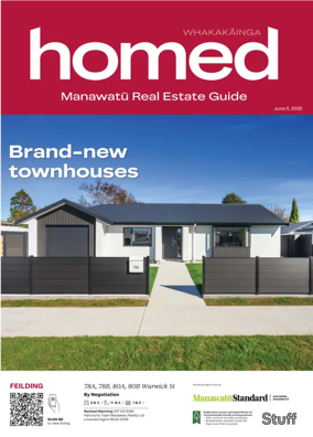 Cover of Homed Manawatu Standard