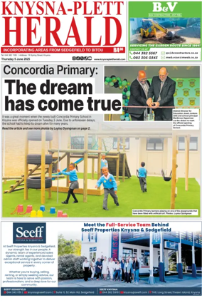 Cover of Knysna-Plett Herald
