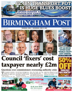 Cover of Birmingham Post