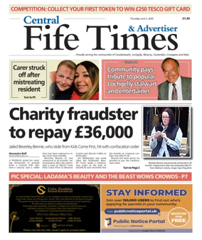 Cover of Central Fife Times