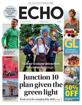 Cover of Gloucestershire Echo