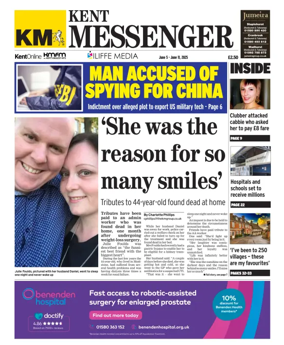 Cover of Kent Messenger Maidstone