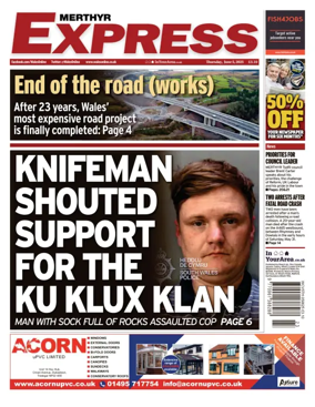 Cover of Merthyr Express