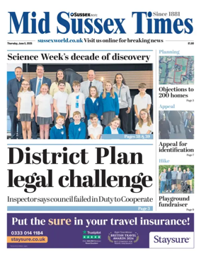 Cover of Mid Sussex Times