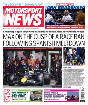 Cover of Motor Sport News