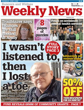 Cover of Runcorn & Widnes Weekly News