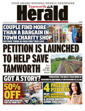 Cover of Tamworth Herald