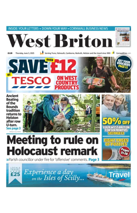 Cover of West Briton (Camborne, Redruth, Hayle)