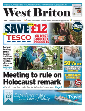 Cover of West Briton (Falmouth Penryn Helston The Lizard)
