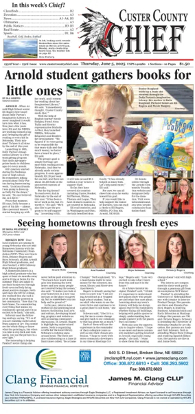 Cover of Custer County Chief