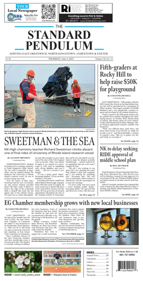 Cover of East Greenwich Pendulum