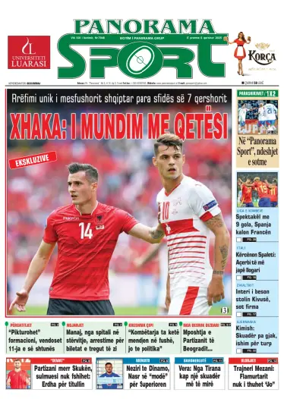Cover of Panorama Sport (Albania)