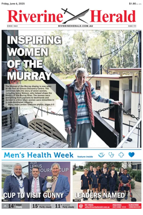 Cover of The Riverine Herald