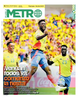 Cover of Publimetro Barranquilla