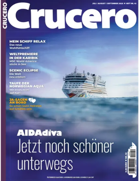 Cover of Crucero - Das Kreuzfahrtmagazin