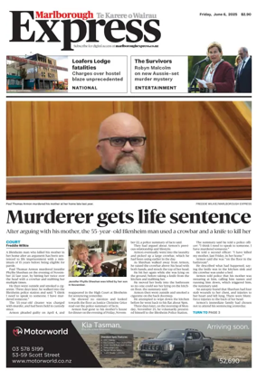 Cover of Marlborough Express