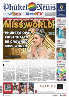 Cover of The Phuket News
