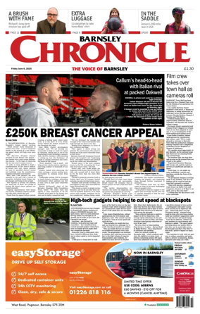 Cover of Barnsley Chronicle