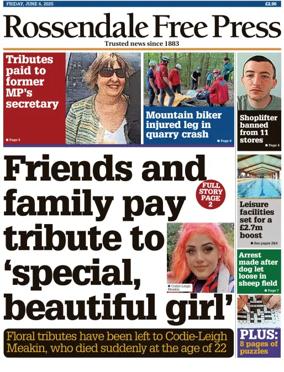 Cover of Rossendale Free Press