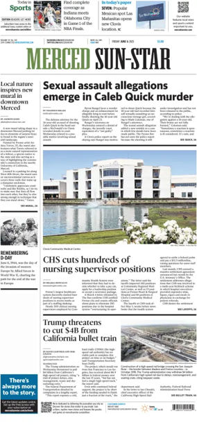 Cover of Merced Sun-Star