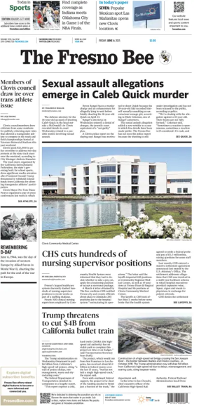 Cover of The Fresno Bee