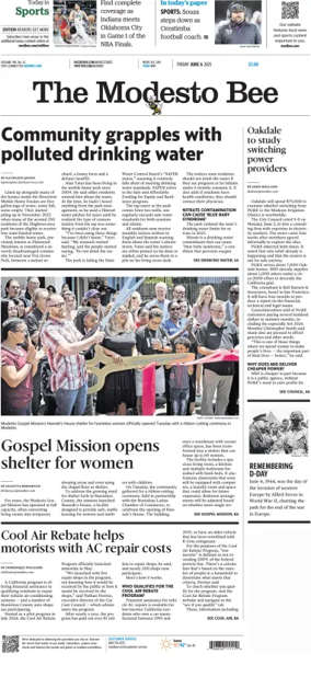 Cover of The Modesto Bee