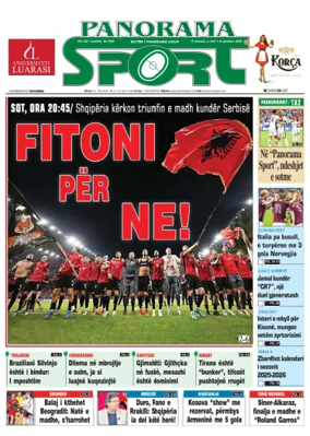 Cover of Panorama Sport (Albania)