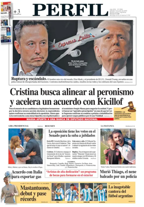 Cover of Perfil (Sabado)