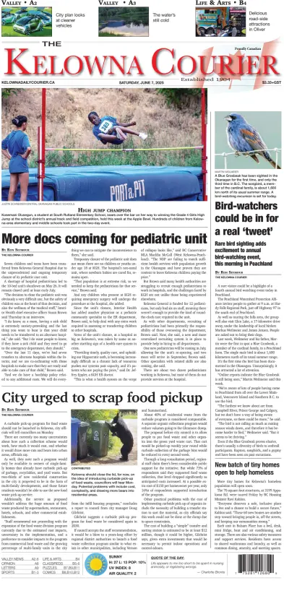 Cover of The Daily Courier