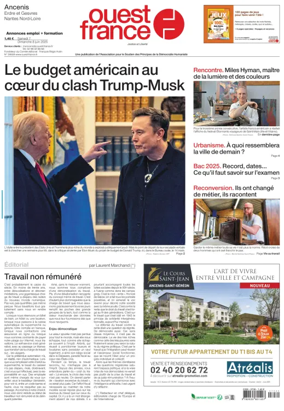 Cover of Ouest France (Ancenis)