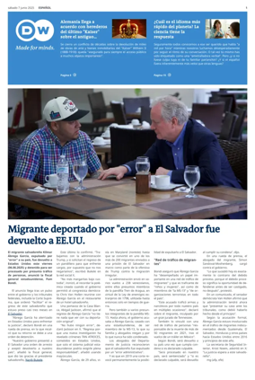 Cover of Deutsche Welle (Spanish edition)