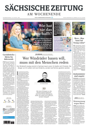 Cover of Sächsische Zeitung  (Großenhain)