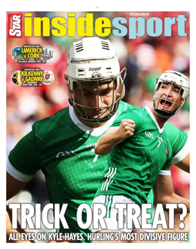 Cover of Irish Daily Star - Inside Sport