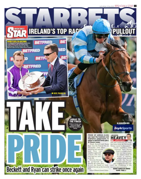 Cover of Irish Daily Star - Starbets