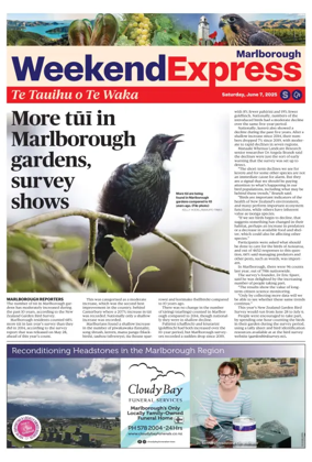 Cover of The Saturday Express, Marlborough