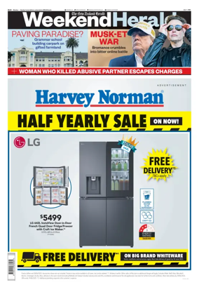 Cover of Weekend Herald