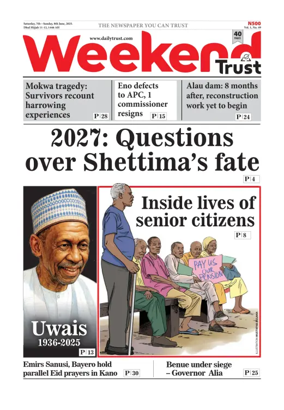 Cover of Weekly Trust