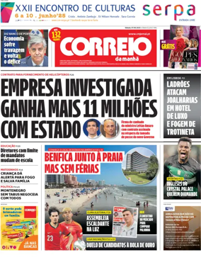 Cover of Correio da Manhã Weekend