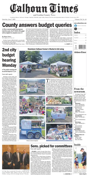 Cover of Calhoun Times