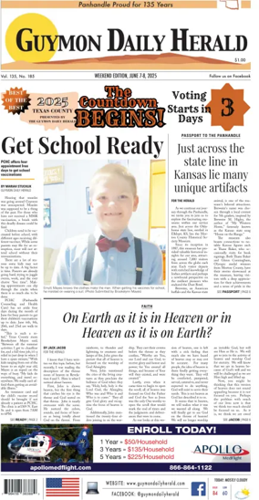 Cover of Guymon Daily Herald
