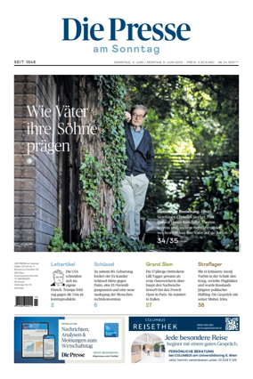 Cover of Die Presse am Sonntag
