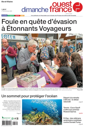 Cover of Dimanche Ouest France (Ille-et-Vilaine)