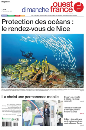 Cover of Dimanche Ouest France (Mayenne)