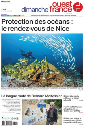 Cover of Dimanche Ouest France (Morbihan)