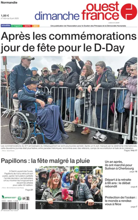 Cover of Dimanche Ouest France (Normandie)