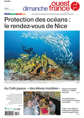 Cover of Dimanche Ouest France (Vendee)
