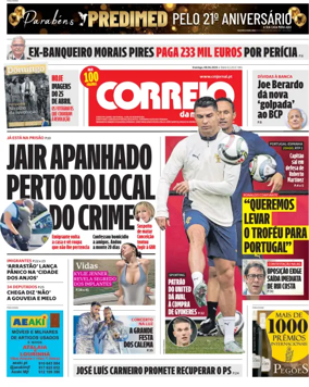 Cover of Correio da Manhã Weekend