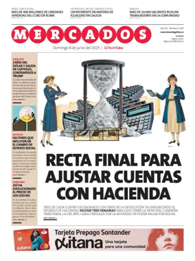 Cover of La Voz de Galicia (Ferrol) - Mercados