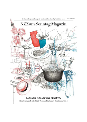 Cover of Neue Zurcher Zeitung Sunday