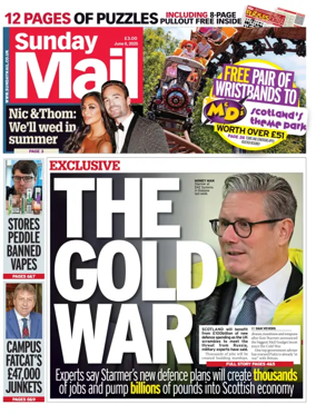 Cover of Sunday Mail (UK)